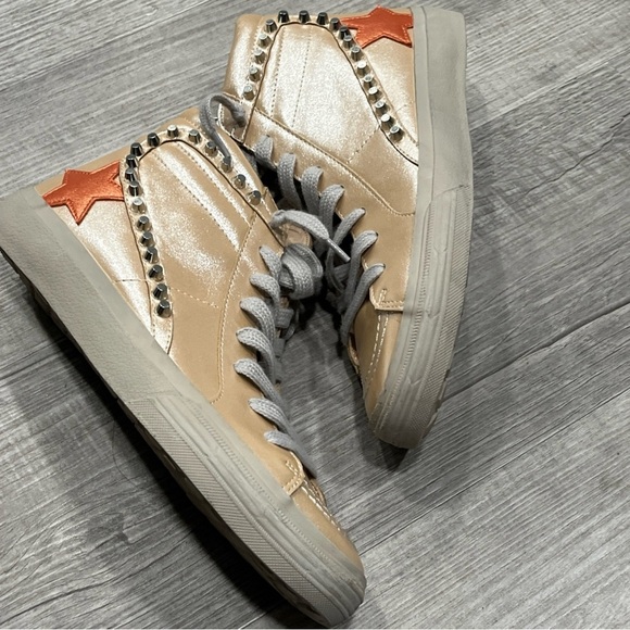 Shu Shop Women's Shoes Sneakers High Top Lace Casual Zip 8.5 - Picture 3 of 10